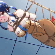 過去絵 落書き吊るされバニー