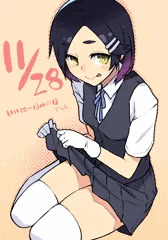 いいニーハイの日だった黒潮さん
