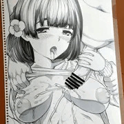 夜の落書き！秦谷美鈴、美乳にどぴゅ