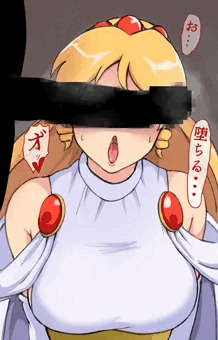 デカチンの黒い影で堕ちるミント姫