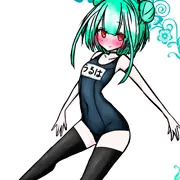 スク水るしあちゃん❤