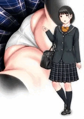制服逆さ撮り