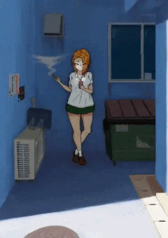 路地裏不良JKピエロ化洗脳