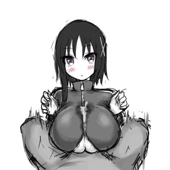大家さん着衣ズリ