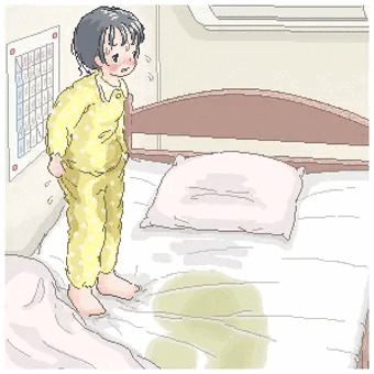 新しいベッドに