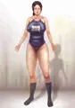 娘のスク水を着る母