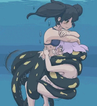 蛸娘と女の子