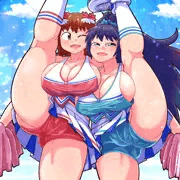 チアコスI字バランス響＆春香+真美ちゃん触手責めなど