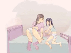 親戚のJS6がオムツっ娘で、おねしょ用のオムツを寝る前に濡らしてしまってた件