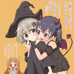 ハロウィンのあおひな