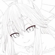 初めてのタマモアリアちゃん　線画