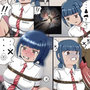 １P緊縛レイプ漫画