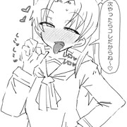 ガルパン落書き