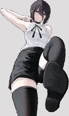 レゼに足コキされるだけ