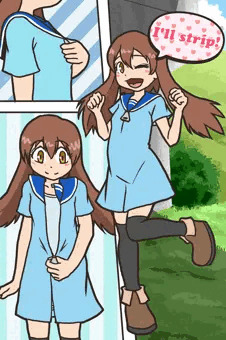 クレアちゃん野外露出
