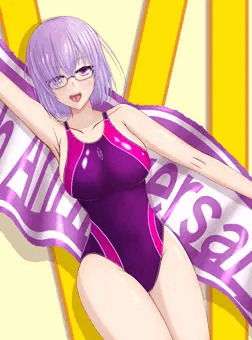 むっちむちの競泳水着マシュ【FGO】
