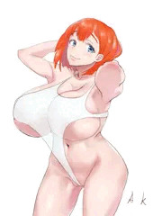 スケベ水着JKナホ子ちゃん