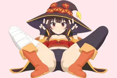 開くめぐみん