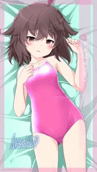 【十人十色093】抱き枕カバー「灰桜撫子(オリジナル)」240426