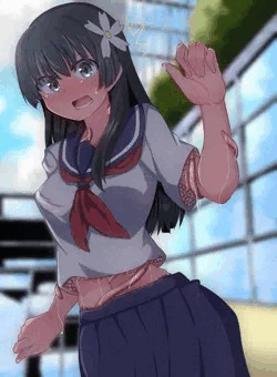 服が突然触手服になった佐天さん