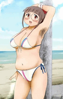 【無処理Ver.】ひとみお姉さん水着グラビア