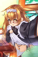 自撮り制服改造メイドもっちー
