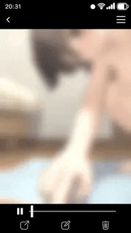 動画を撮ってくれるみりあちゃん