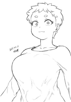 ショート巨乳教