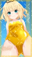250715「桐間紗路(ごちうさ)」スク水