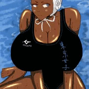 昔のテレビで見た海外の水着爆乳ポロリ