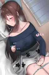 先輩たちをオカズにオナるしずくちゃん…