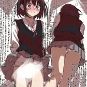 風で前からちっちゃいぱんつ丸見えになって赤面するjk♡かわいーね♡