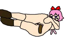Ribbon's Long Poop