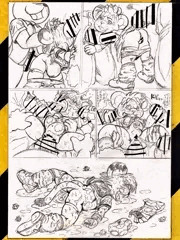 てていちの過去絵／1ページマンガ