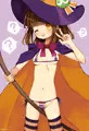 催眠魔法に掛かってマイクロビキニ魔改造ハロウィンコスでポーズをキメてしまうあるるさん