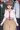 【GIFアニメ】電車で両サイドの痴漢に服の上から乳首責めされ絶頂
