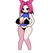 爆乳☆巨乳輪お姉さん兎娘ちゃん