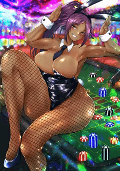 ⚡💜✨🖤🐰瞬神のバニー 夜一さん🐰🖤✨💜⚡