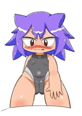 うちの子　競泳水着