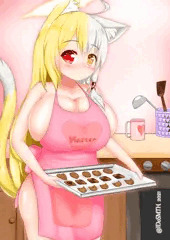 Yuki is making some cookies