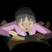 暗がり自撮り女子