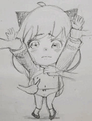アーニャにイタズラ