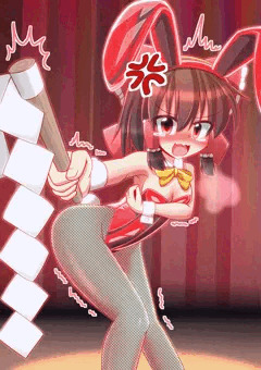 バニ巫女霊夢