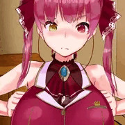 宝鐘マリン船長の性的満足パイズリ