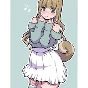 ふたなり絶対領域を見せつけるあざとい柴犬ちゃん