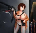 戦闘おっぱい