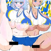 チアトモチンと麻汐ちゃん