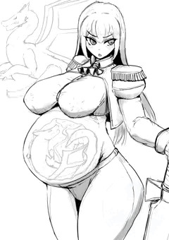 ボテ腹落描きまとめ2