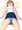 濡れている女の子を描きました。