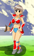 ビキニアーマー娘